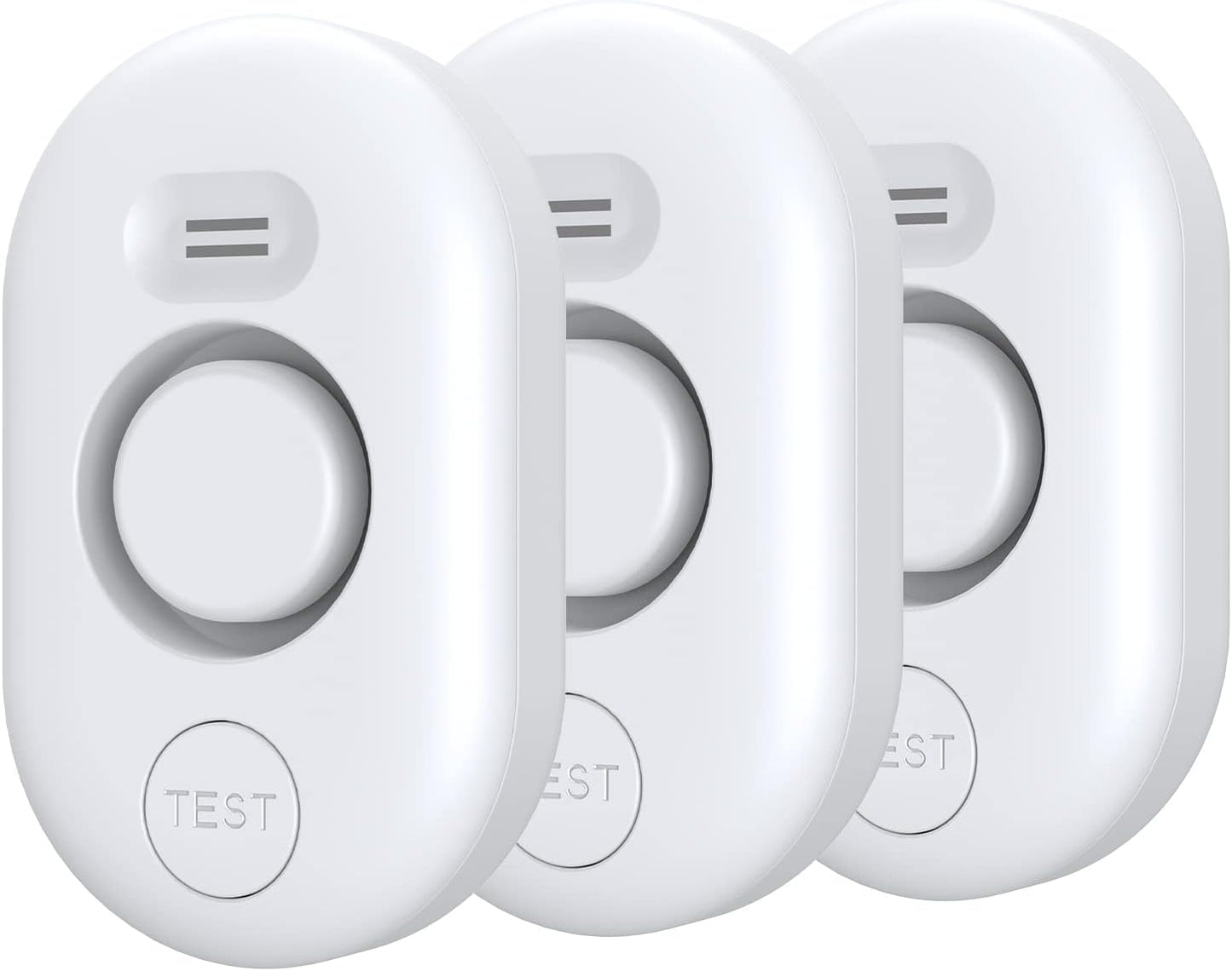 Water Leak Detector Sensor Alarm: Home Water Flooding Monitor Smart Sink Overflow Monitoring Adjustable Wet Moisture Alert Pipe Leakage Drip Detection Warning for Basement Floor