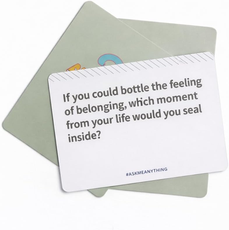 ASKMEANYTHING Recovery Pack Card Game - 100 Cards for Self-Improvement, Coping Skills, and Group Therapy