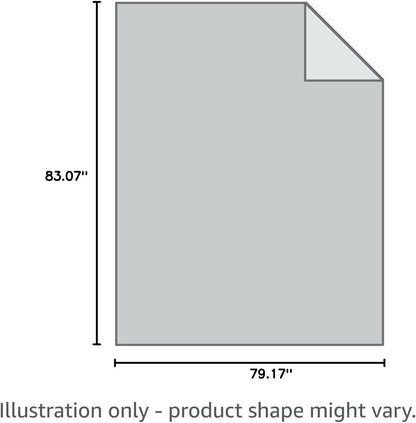 Sealy Heated Blanket Electric Throw 50"x60" Flannel & Sherpa, Auto Shutoff | Electric Blanket Throw with 6 Heat Levels & 2-10H Auto Shutoff, Fast Heating & Overheat Protection, Machine Wash, Light Grey
