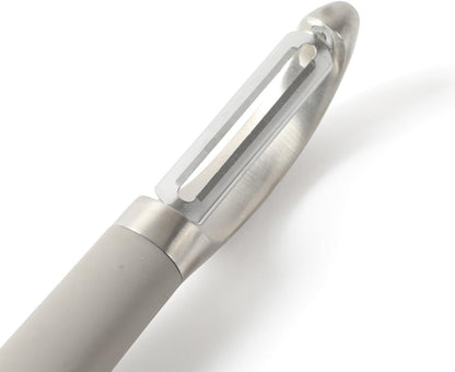 Calphalon Edge Stainless Steel Y Vegetable Peeler w/Thermoplastic Rubber Handle - Navy Blue