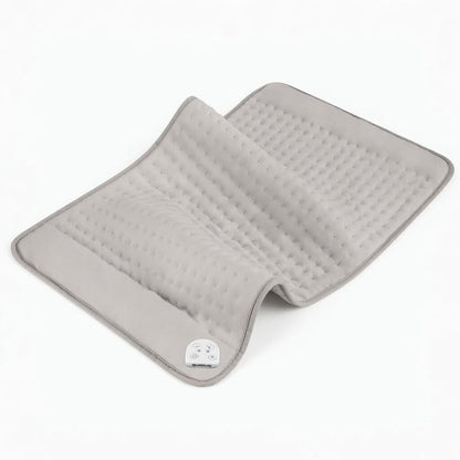Heating Pad for Period Cramps, Heating Pad for Back/Neck/Shoulder Muscle Pain, 6 Heating&4 Timer Setting, Auto Shut Off, Dry/Moist Heat & Machine Washable, Gray Birthday Christmas Gifts for Women Mom