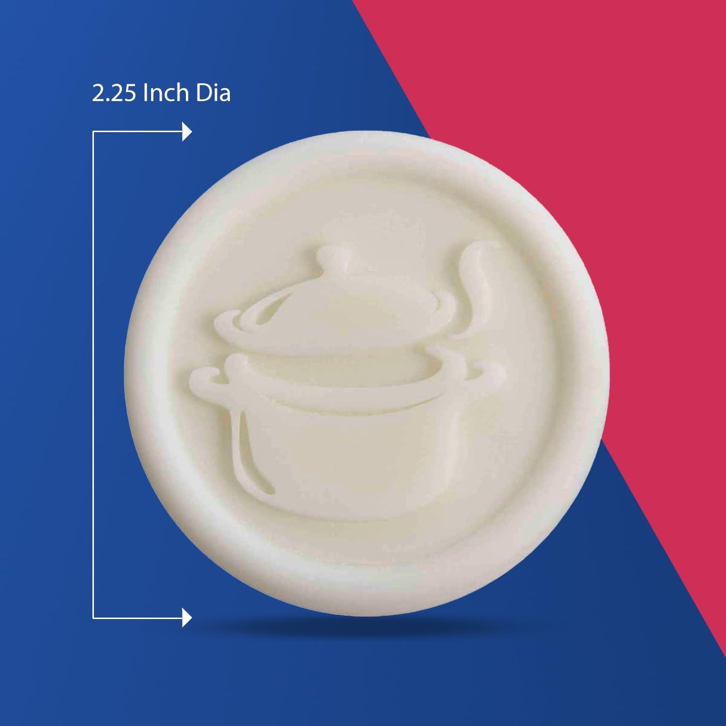 HIC Kitchen Pot Minder Boil Disc, Natural Stoneware, Boiling Pot Design