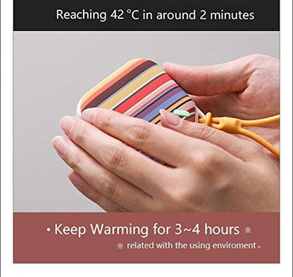 Rechargeable Hand Warmer Electronic Portable Hand Warmer (Fast Warming Up, Double-Sided Warming, Reusable)