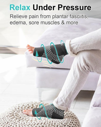 Tumaz Foot Roller & Massage Ball 3-in-1 Set | Foot Roller, Spiky & Lacrosse Balls | Ergonomic Design | Deep Tissue Massage | Foot Relaxation & Recovery