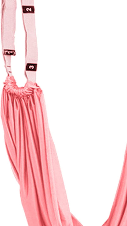 Waist Back Leg Stretch Strap Yoga Fitness Band,Stretching Equipment with Door Anchor for Dance Aerial Yoga Ballet Leg Stretching Exercise ()