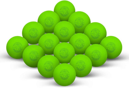 Signature Lacrosse Ball Set - Packs of 2, 4, 8, 12, and 100 - No Chemical Smell Massage Balls, Myofascial Release Tools, Back Roller, Muscle Knot Remover