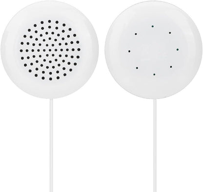 Luqeeg DIY Pillow Speaker, 3.5mm Wired Mini Stereo Speaker Under Pillow Speaker Unique Soft Sound for Insomnia, Compatible with MP3, MP4, CD Player, Mobile Phone