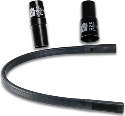 36-inch Flexible Flat Vacuum Crevice Under Refrigerator, Furniture and Appliances Cleaning Tool for any 1-1/4", 1-3/8"& 1-1/2" Vacuum Hose Attachments
