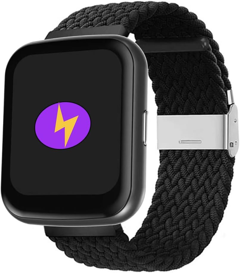 Electric Shock Alarm Clock for Heavy Sleepers | Wearable Silent Strong Zap Alarm Clock | Shock Pulse for Self-Discipline and Combat Fatigue | With 1.69 Touch Screen