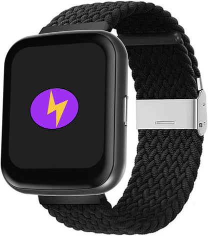 Electric Shock Alarm Clock for Heavy Sleepers | Wearable Silent Strong Zap Alarm Clock | Shock Pulse for Self-Discipline and Combat Fatigue | With 1.69 Touch Screen