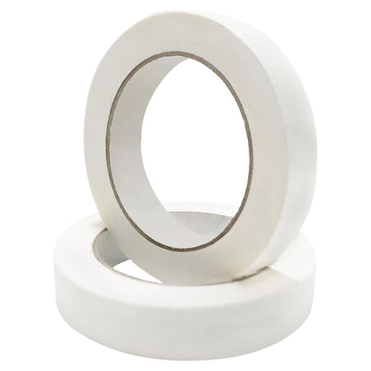 110 Yards Freezer Tape Freezer Paper, 2 Rolls, Each 0.79 Inch by 55 Yards | Writable Surface, Low Temperature Resistance, Easy Tear and Residue-Free Removal, Ideal for Food Containers and Refrigerators