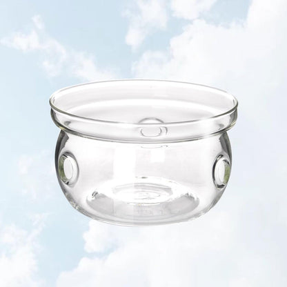 Creative Stylish Heat Heating with Glass Base Insulated Warm Warmer Tea Pot Material for Preservation and Keep, Design for Home and Office Tea Parties