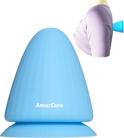 Trigger Point Massage Tool Manual Massage Ball with Suction Cup | Silicone Massage Ball For Muscle Knots Deep Tissue Myofascial Release Hip Flexor Iliacus Psoas Neck Shoulder Back Thigh Foot