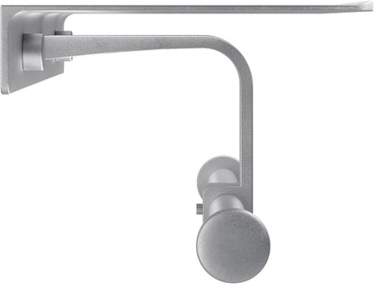 Matte Black Toilet Paper Holder with Shelf, Wall-Mounted Bathroom Organizer, Double Roll