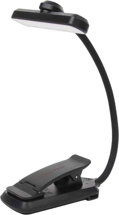 Rechargeable Book Light, Clip-On LED Reading Light, Eye-Caring