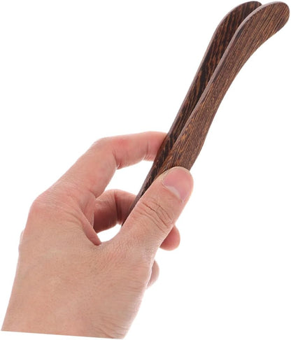 2pcs Wooden Tea Clip Tweezers for Tea Art Tools Squeezer Tongs Bag Squeeze Ceremony Accessories