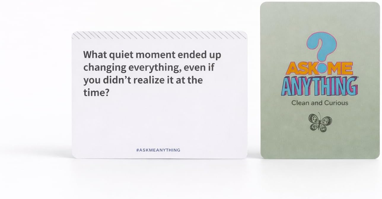 ASKMEANYTHING Recovery Pack Card Game - 100 Cards for Self-Improvement, Coping Skills, and Group Therapy
