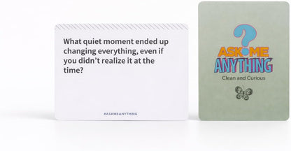 ASKMEANYTHING Recovery Pack Card Game - 100 Cards for Self-Improvement, Coping Skills, and Group Therapy