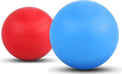 WOVTE Massage Lacrosse Ball Therapy for Sore Muscles Myofascial Release | Shoulders, Neck, Back, Foot, Body, Deep Tissue, Trigger Point, Muscle Knots, Yoga