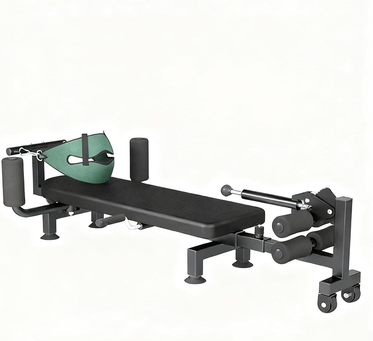 Home Lumbar Traction Table for Back Decompression and Stretching, 220Lbs