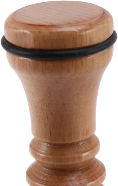 Set of 2 Natural Wooden Foot Massager Rollers for Plantar Fasciitis, Stress Relief, and Reflexology