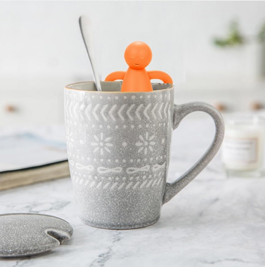 Leden Tea Infuser for Loose Leaf Tea Extra Fine Mesh Tea Steeper Gray