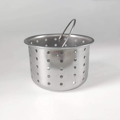 GZILA Kitchen Sink Drain Basket Only, 3-inch Basket for Kitchen Sink Strainer Replacement, Deep Cup Strainers with Handle, SUS 304 Stainless Steel