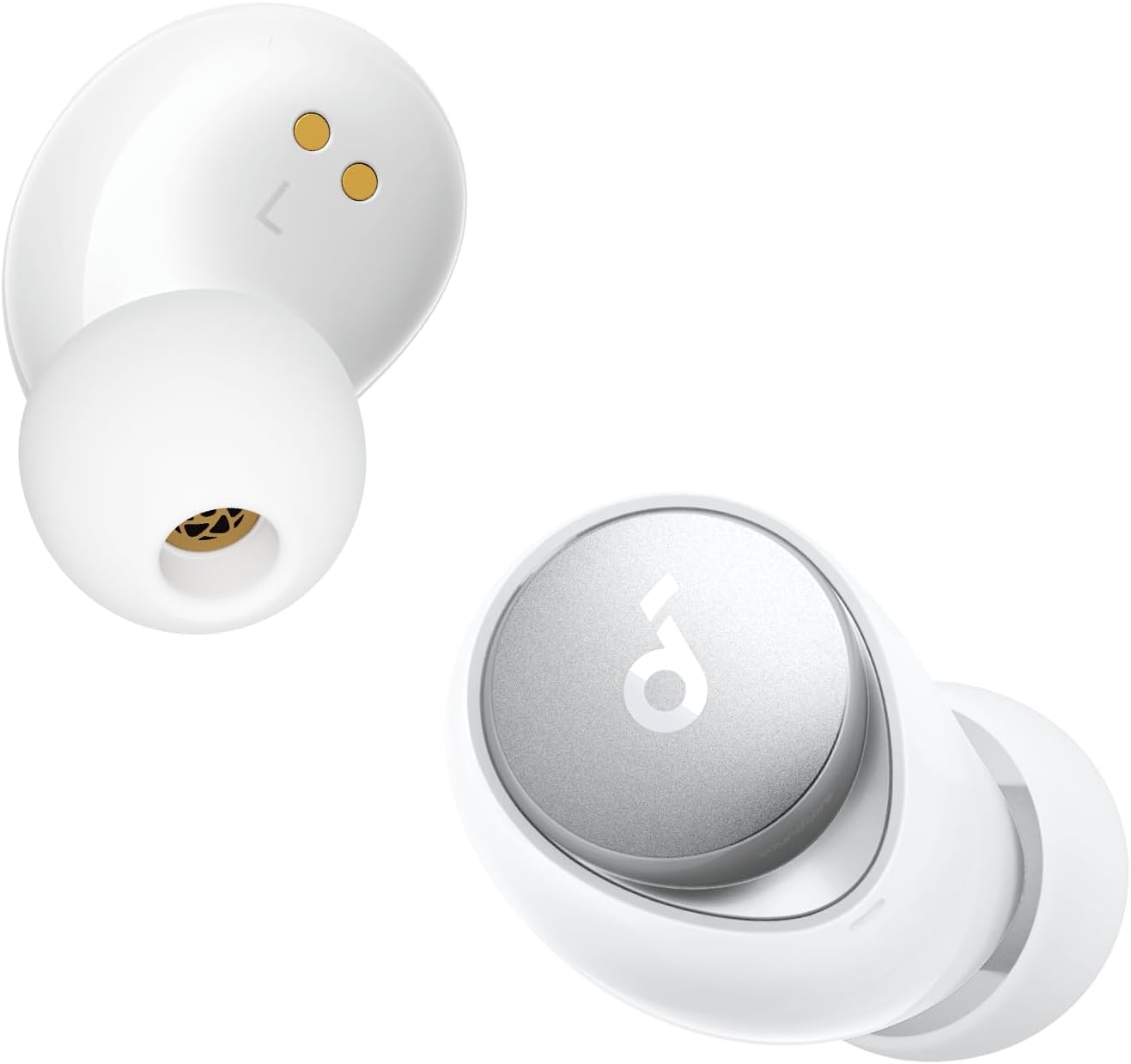 soundcore by Anker Space A40 Auto-Adjustable Active Noise Cancelling Wireless Earbuds, Reduce Noise by Up to 98%, 50H Playtime, Hi-Res Sound, Comfortable Fit, App Customization, Wireless Charge (Blue) | Reduce Noise by Up to 98%, Ultra Long 50H Playtime,