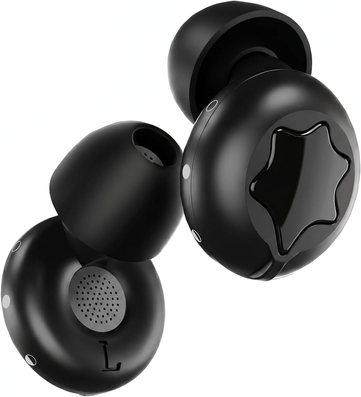 Adjustable Ear Plugs with 3 Noise Relief Modes, Earplugs are Perfect for Focused Work, Sleep, Socializing, Travel and Daily Use, Enabling Multi-Scenario Usage, Reusable Earplugs 14-31 dB Reduction.