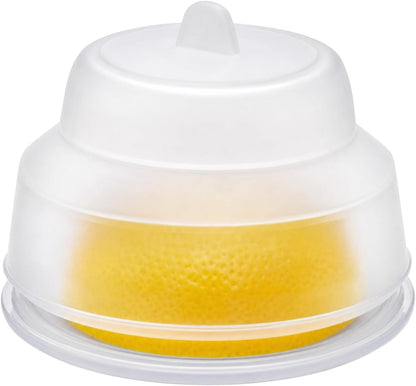 Dependable Industries inc. Essentials Lemon Keeper Container Onion Saver Avocado Holder Silicone Collapsible Produce Saver Food Storage BPA Free