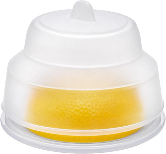 Dependable Industries inc. Essentials Lemon Keeper Container Onion Saver Avocado Holder Silicone Collapsible Produce Saver Food Storage BPA Free
