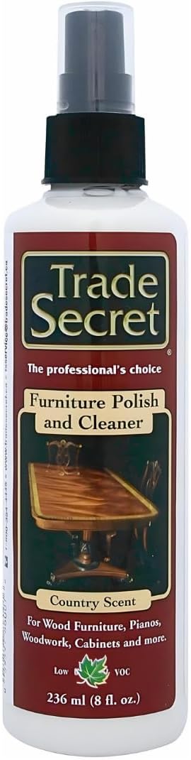 Trade Secret Scratch Concealer for Dark Wood Furniture & Floors – Dark Brown Shade Stain Covers Nicks, Scuffs, Dog & Cat Scratches, Minor Defects – Real Wood Only