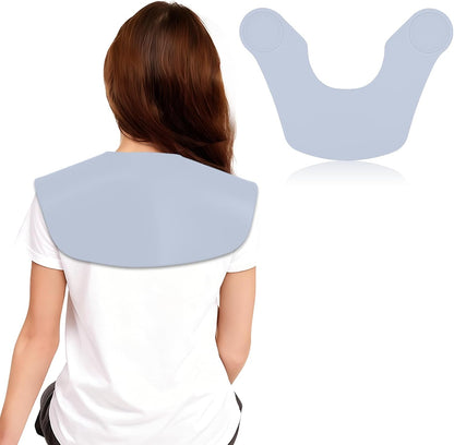 Wokyo Silicone Hair Cutting Collar, Non-slip Hair Cutting Mat Haircut Cape Catcher Neck Wrap Guard Neck Fitting Accessories