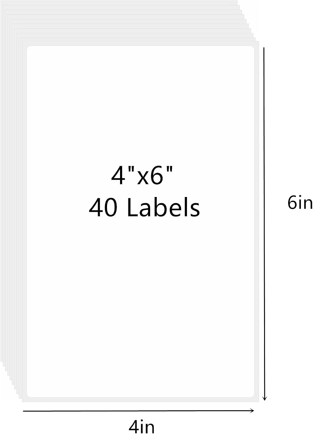 Hybsk 60 PCS Rectangle Removable Labels for Jars Containers Pantry Stickers- No Messy Residue After Use with Easy Write Surface (2 x 3 inch)