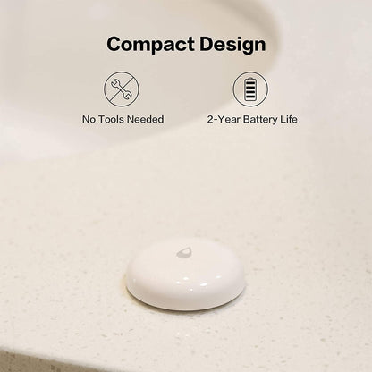 Aqara Water Leak Sensor 3 Pack, Zigbee Water Leak Detector for Alarm System | Requires AQARA HUB, App Notifications, Smart Home Automation, for Kitchen, Bathroom, Basement, Wireless, Works with IFTTT