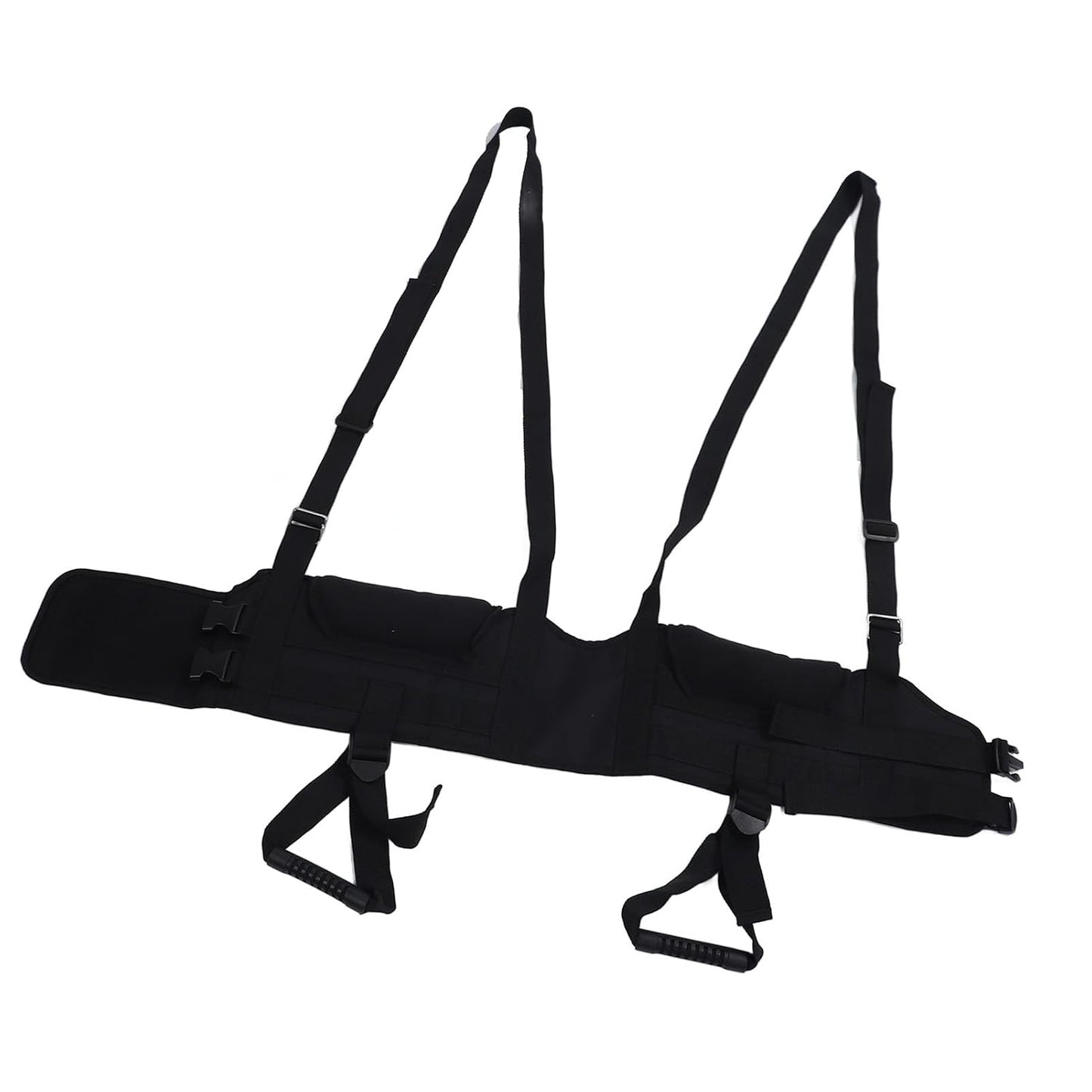 Selaqui Home Use Back Traction Stretcher Lumbar Belt, Spinal Decompression, Spinal Decompression Harness Back, for Muscle Spasms, Lumbar Disc Herniation