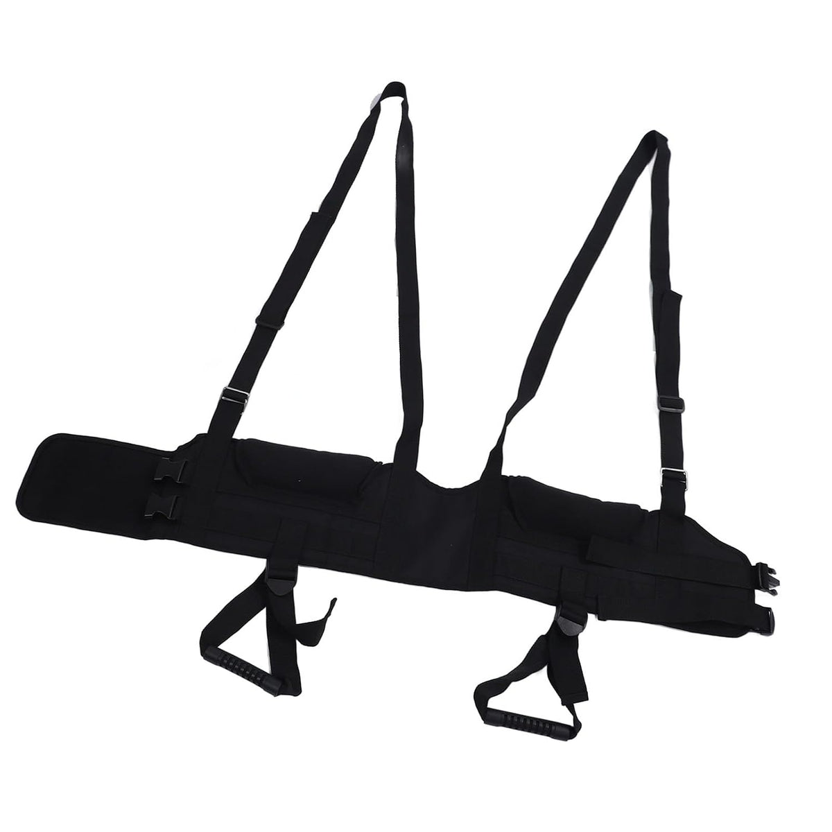 Selaqui Home Use Back Traction Stretcher Lumbar Belt, Spinal Decompression, Spinal Decompression Harness Back, for Muscle Spasms, Lumbar Disc Herniation