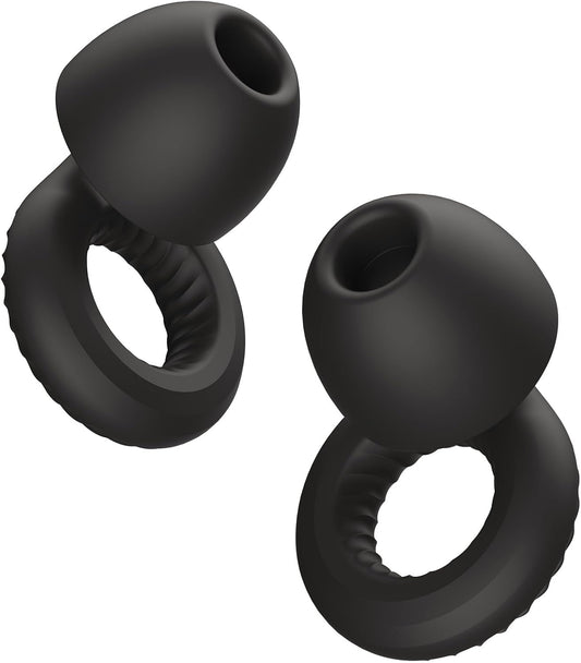 Ear Plugs for Sleeping, 28dB Silicone for Side Sleepers, Black
