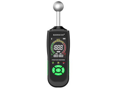 RDINSCOS Pinless Moisture Meter for Wood & Wall | Digital Moisture Detector, Flooding Detection, High Humidity Detection, For Walls, Floor, Masonry