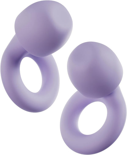 Loop Quiet 2 Ear Plugs - Ultra-Comfy Reusable Hearing Protection for Sleep | 24dB SNR noise reduction. Flexible, customizable fit. Reusable & washable. For deep focus, travel, noise sensitivity