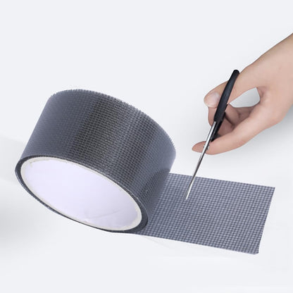2 Rolls 2 Inch Window Screen Repair Tape Adhesive Screen Patch Window Screen Hole Cover Window Mesh Repair Tape Door Screen Mesh Tape Black