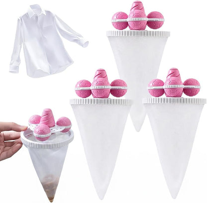 5 pcs Washing Machine Hair Filter Mesh Bags Reusable Pet Hair Collector | Reusable Floating Washing Machine Filter Bags Floating Hair Filtering Mesh Removal
