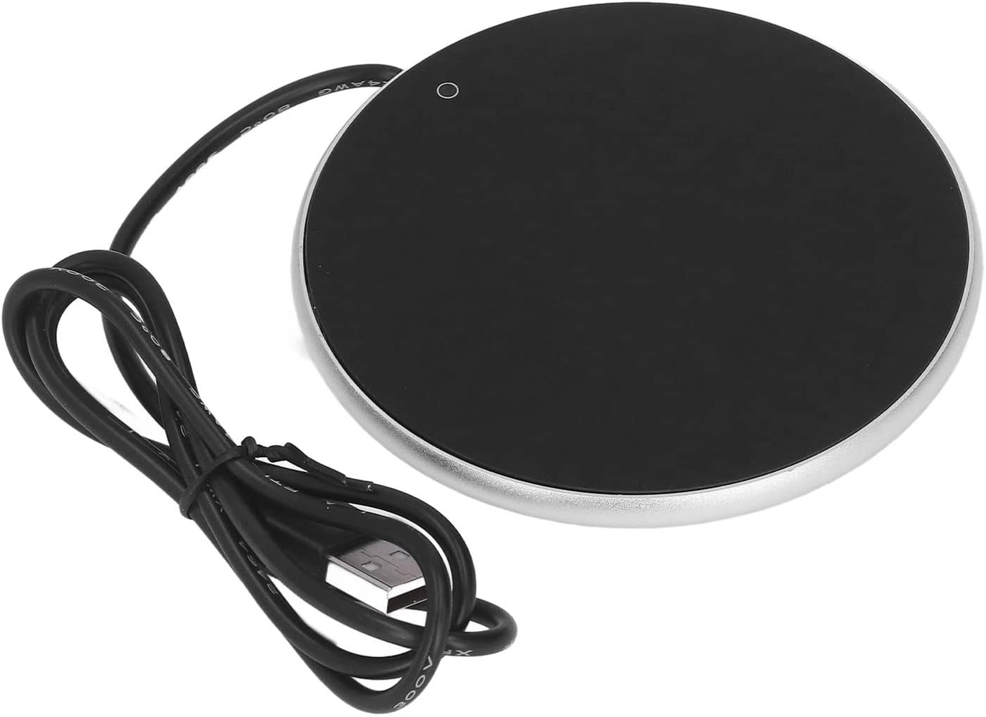 Smart Coffee Mug Warmer with Auto Shut Off, 55C Constant Temperature Coaster for Desk, Electric Beverage Warmer for Coffee Tea and Candle Wax (Black)