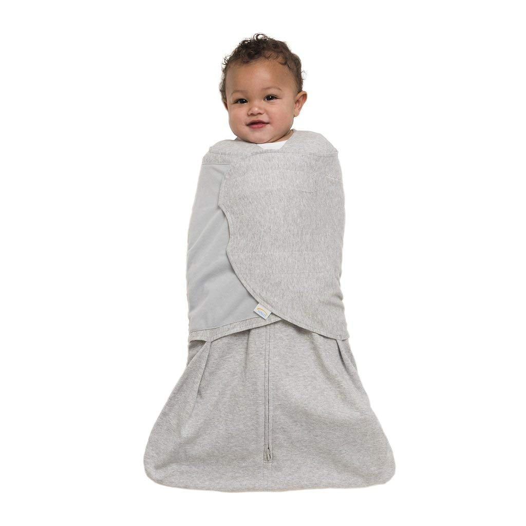 HALO 100% Cotton Sleepsack Swaddle, 3-Way Adjustable Wearable Blanket, TOG 1.5, Pink Floral, Newborn, 0-3 Months - Colors B
