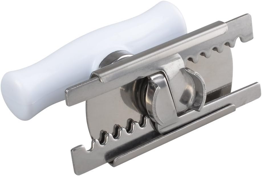 Kichwit Jar Opener for Arthritis, Stainless Steel | Jar Lid Opener for Small and Medium Jar Lids