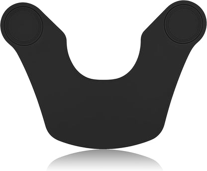 Wokyo Silicone Hair Cutting Collar, Non-slip Hair Cutting Mat Haircut Cape Catcher Neck Wrap Guard Neck Fitting Accessories