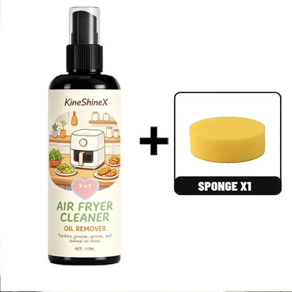 2-in-1 Air Fryer Cleaner and Degreaser Spray, Powerful Kitchen Degreaser Foam Spray, Fast and Powerful Oil-RemovingSpray, Multi-Use DegreaserSpray for Grill, Oven, Home Kitchen