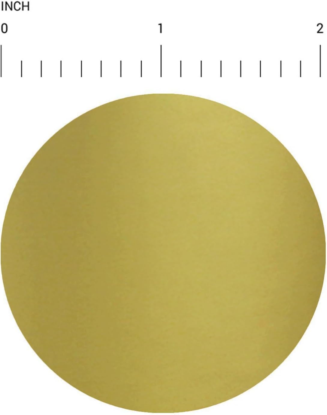 Fluorescent Green Dot Stickers, 2 Inch, 500/Roll | Writable Matte Paper Circle Stickers for Inventory, Classrooms, Offices, Retail, and Color Coding. Made in USA