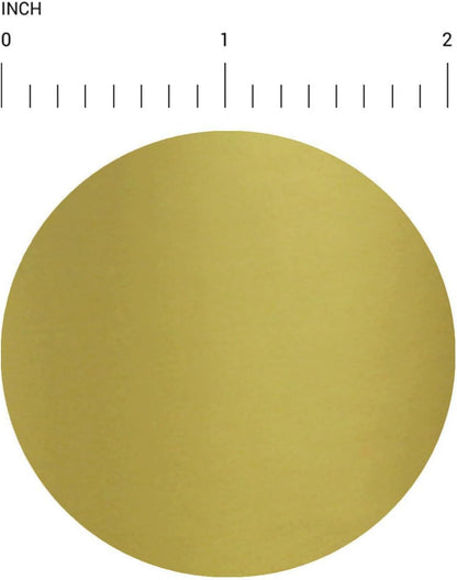 Fluorescent Green Dot Stickers, 2 Inch, 500/Roll | Writable Matte Paper Circle Stickers for Inventory, Classrooms, Offices, Retail, and Color Coding. Made in USA