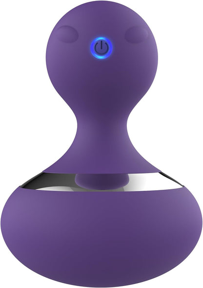 Cordless Electric Handheld Massage Ball, Rechargeable Body Neck Massage Tool, Black